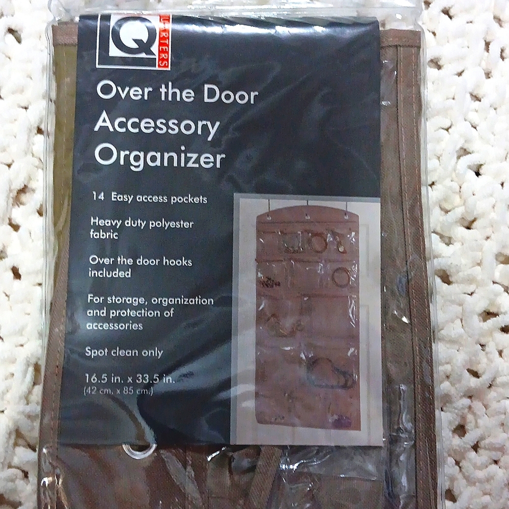 Over The Door Accesory Organizer NWT